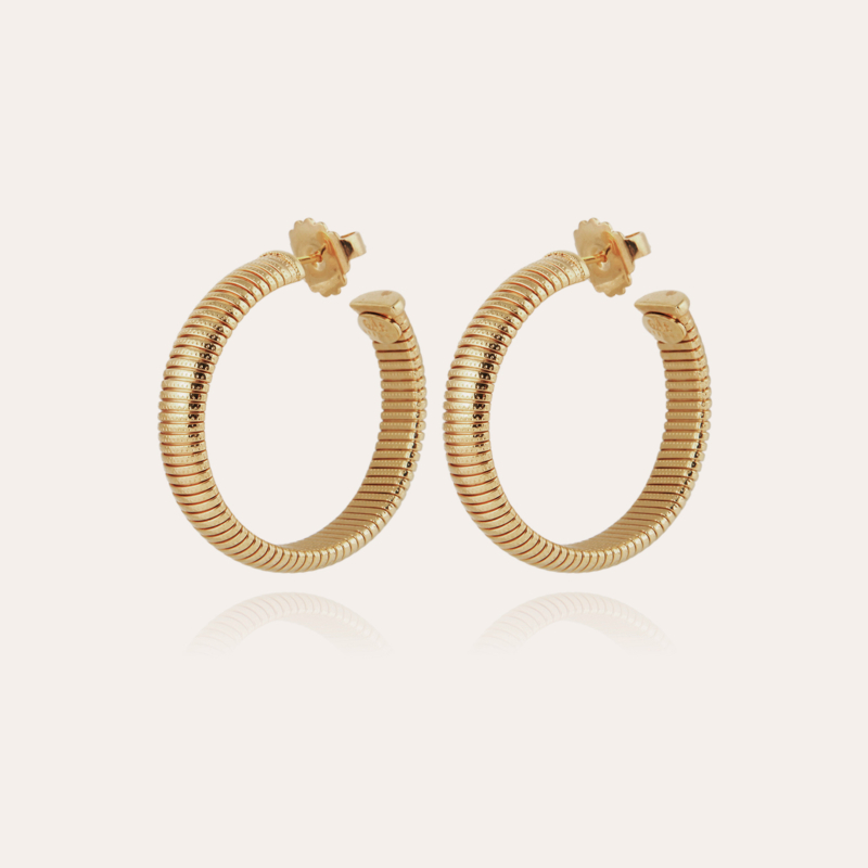 Milo hoop earrings gold