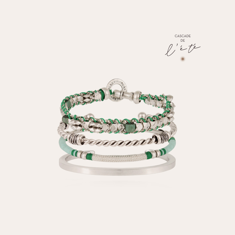 Summer bracelets - Ever, Torsade, Zanzibar & Eliot silver