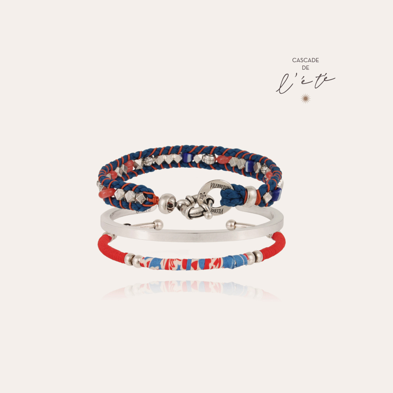 Summer bracelets - Everly, Zanzibar & Eliot silver