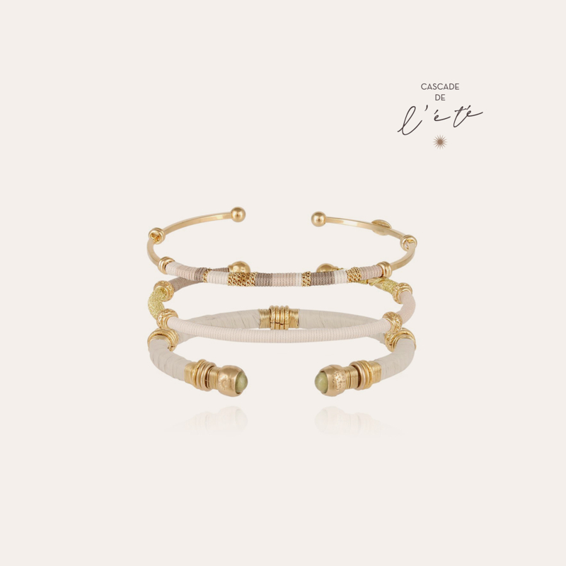 Summer bracelets - Zanzibar, Zanzifull & Sari gold