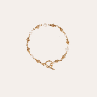 Bracelet de cheville Romana doré Métal doré à l'or fin - Bijoux Créations  femme - Création Gas Bijoux