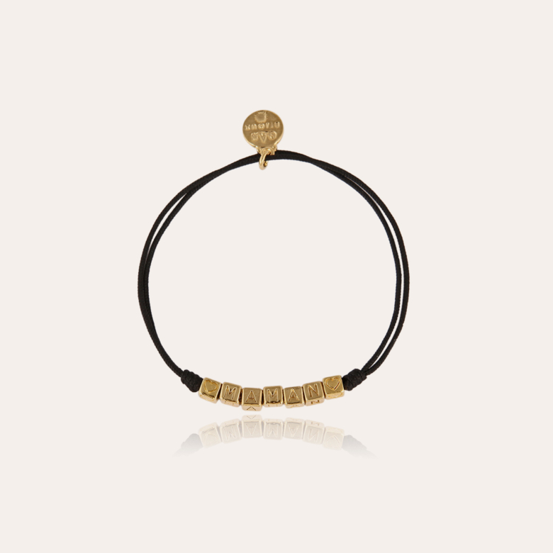 Maman bracelet gold Gold plated - Creations for Women Jewellery - Création  Gas Bijoux