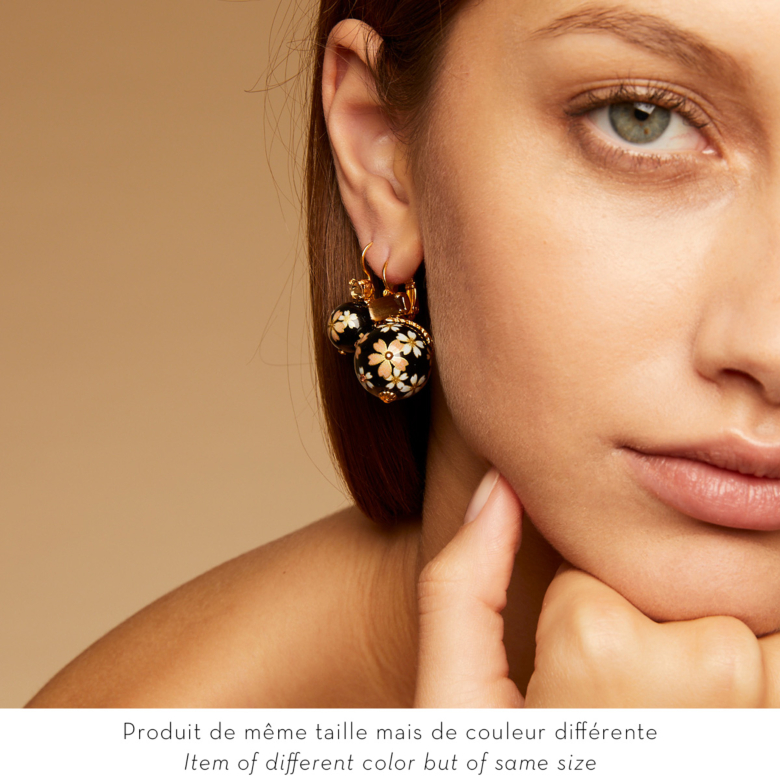 Décalco earrings gold Gold plated - Creations for Women Jewellery -  Création Gas Bijoux