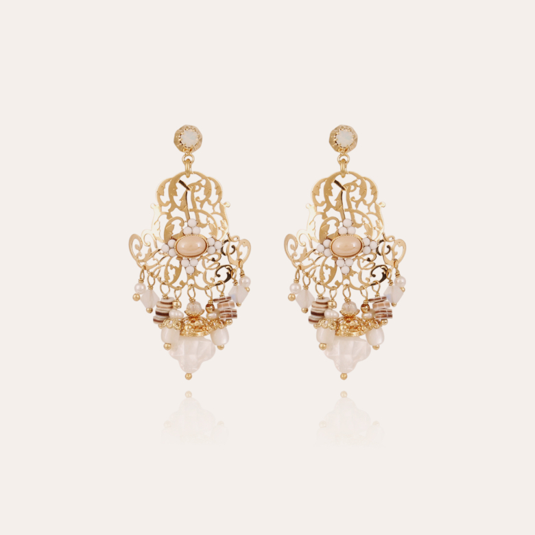 Charlie earrings small size gold