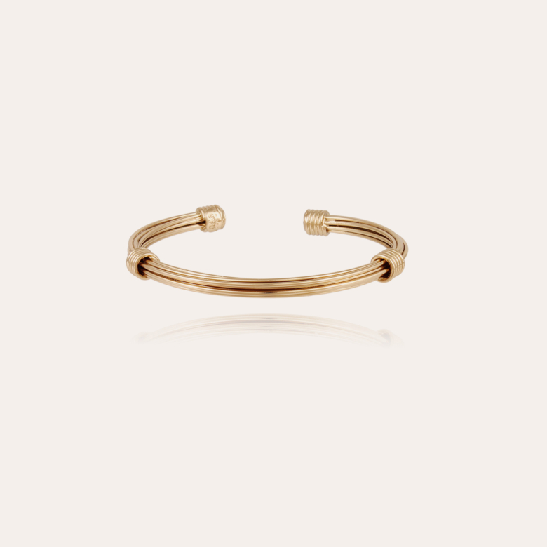 Ariane bracelet gold Gold plated - Creations for Women Jewellery - Création Gas  Bijoux