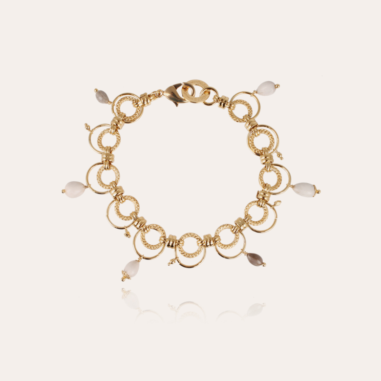 Circle Coki ankle bracelet gold