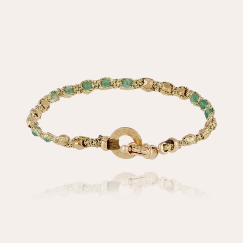 Bracelet Ever mini doré Métal doré à l'or fin - Bijoux Femme - Création Gas  Bijoux