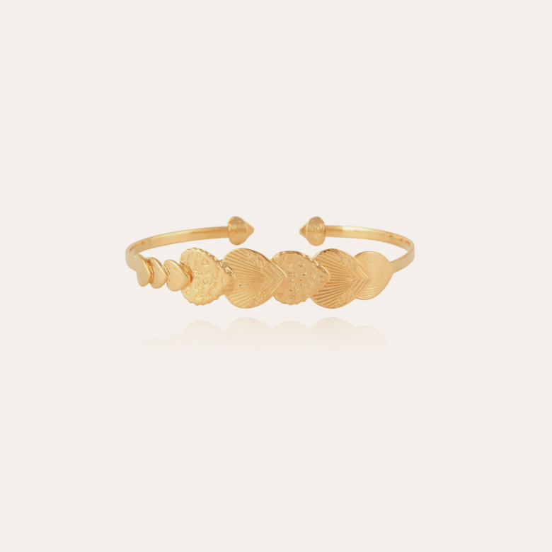 Insolite Love bracelet gold Gold plated - Women Jewellery - Création Gas  Bijoux