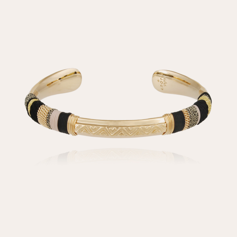 Bracelet Massai doré Métal doré à l'or fin - Bijoux Créations femme -  Création Gas Bijoux