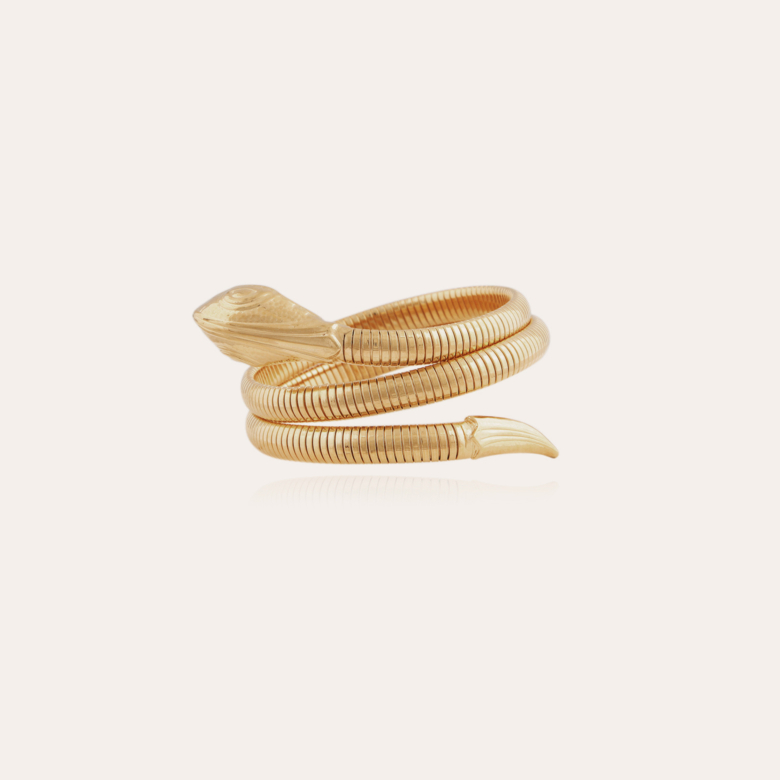 Serpent bracelet gold Gold plated - Women Jewellery - Création Gas Bijoux