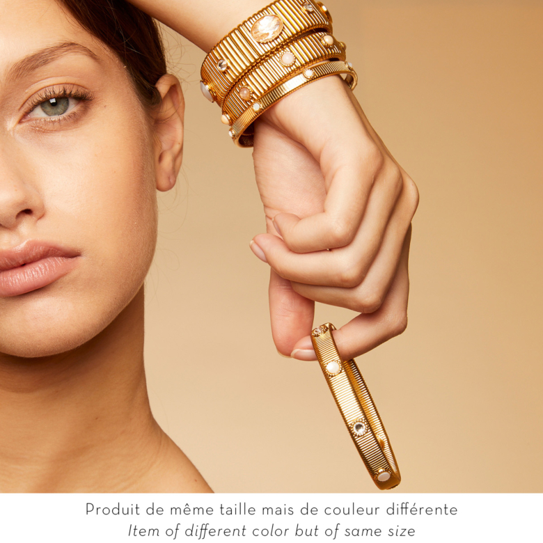 Bracelet Strada moyen modèle doré Métal doré à l'or fin - Bijoux Créations  femme - Création Gas Bijoux