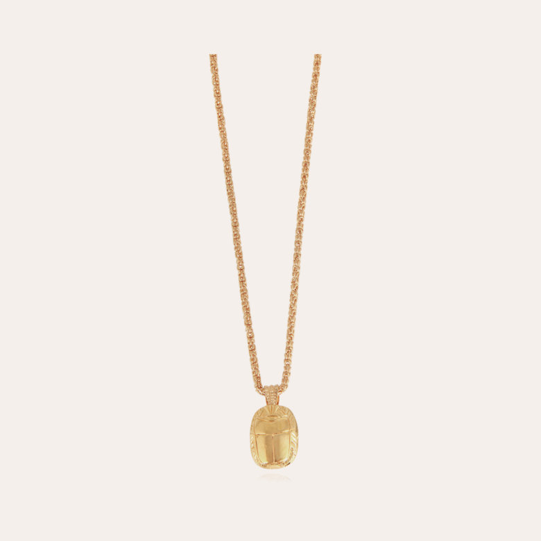 Scarabee necklace gold Gold plated - Creations for Women Jewellery -  Création Gas Bijoux