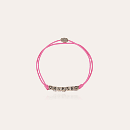 Maman kids bracelet silver Brass covered with genuine silver - Kids  Jewellery - Création Gas Bijoux