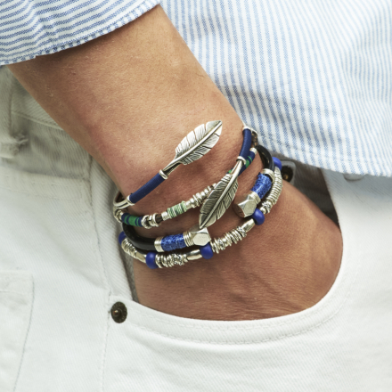 Men bracelets: anchor bracelet, metal men bracelet...| Gas Bijoux